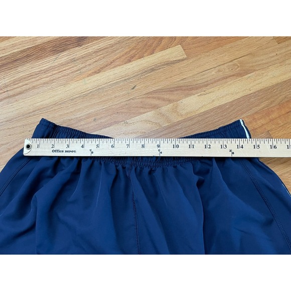 Nike Dri-Fit Men's Pants Track Basketball Y2k Ankle Zip Hem Flat Front‎ XL Blue - Picture 6 of 9